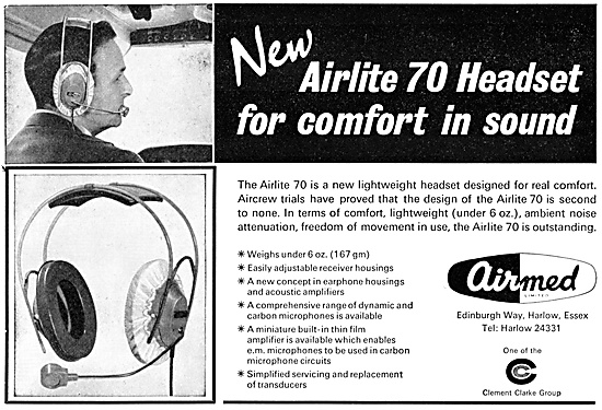 Airmed Airlite 70 Headsets                                       