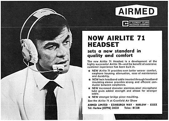 Airmed Airlite Headsets - Airlite 71 Headset                     