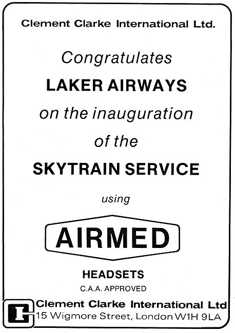 Clement Clarke Airmed Headsets                                   