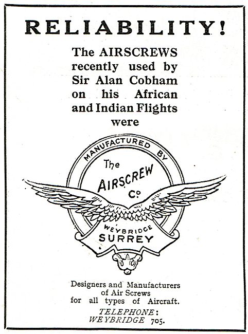 Airscrew Co Propeller Reliability                                