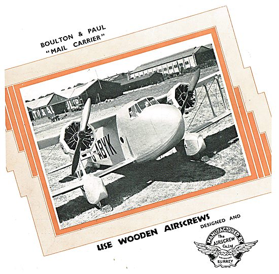 The Airscrew Company - Airscrew Co  Airscrew Propellers          