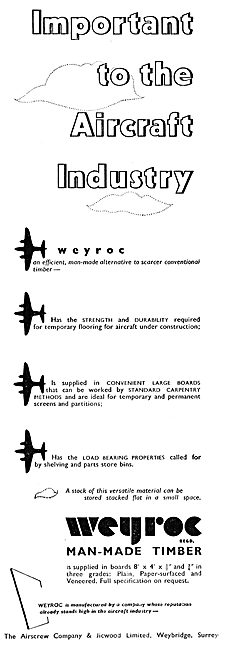 Airscrew Co: Weyroc Man-Made Timber                              