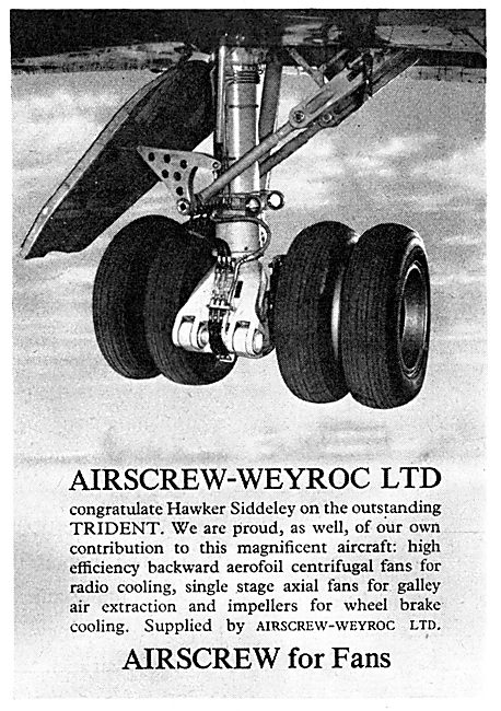 Airscrew-Weyroc Centrigual Fans & Impellers                      