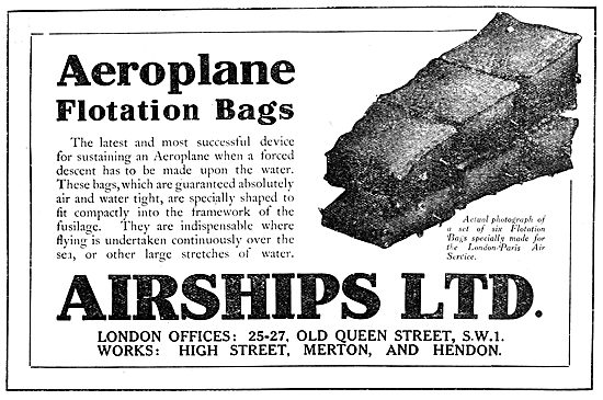 Airships Ltd - Flotation Bags                                    