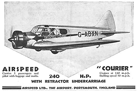 Airspeed Courier G-ABXN                                          