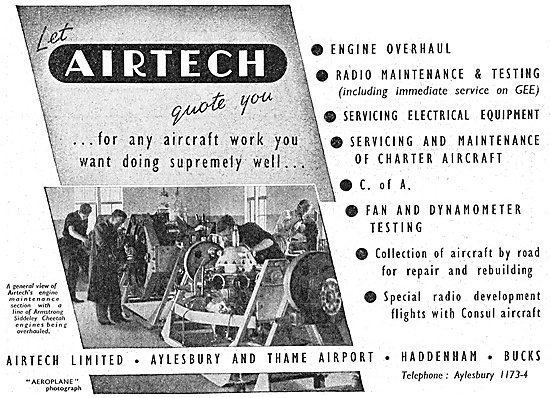 Airtech Aircraft Engineering & Service- Aylesbury & Thame Airport