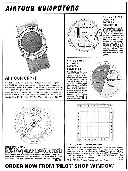 Airtour Pilot Supplies - Airftour PP-1 Protractor                