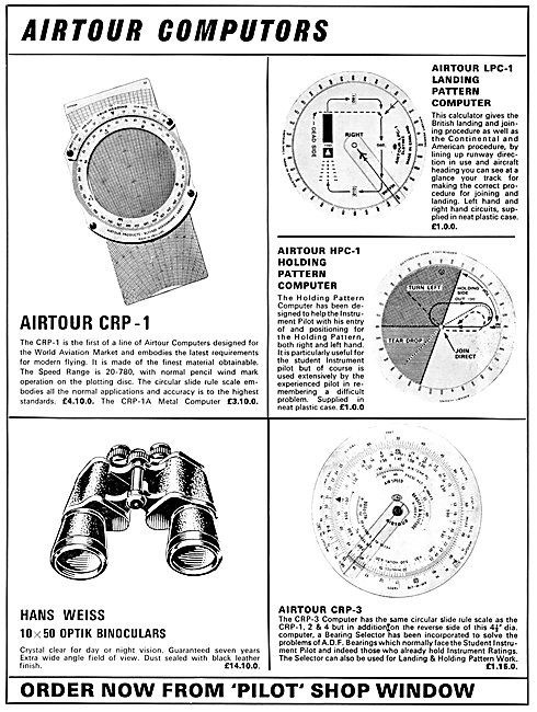 Airtour Pilot Supplies - Airftour  LPC-1 Landing Pattern Computer