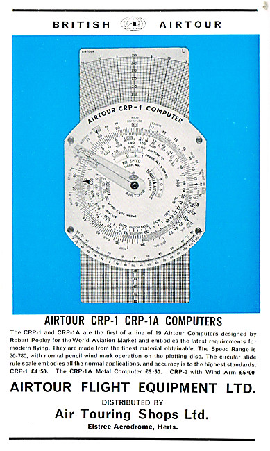 Airtour Pilot Supplies - Airtour CRP-1 Computer.                 