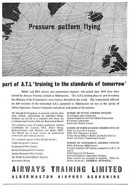 Airways Training Aldermaston Professional Aircrew Courses        