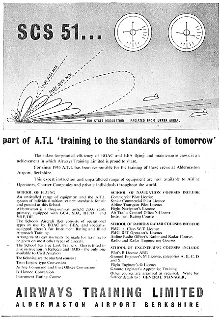 Airways Training Aldermaston Professional Aircrew Courses        