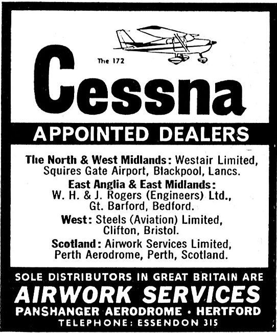 Airwork Panshanger - Cessna Appointed Dealers                    