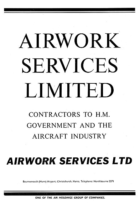 Airwork Engineering 1965                                         