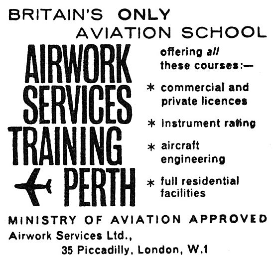 Airwork Services Training - Flying & Ground Tuition Perth        