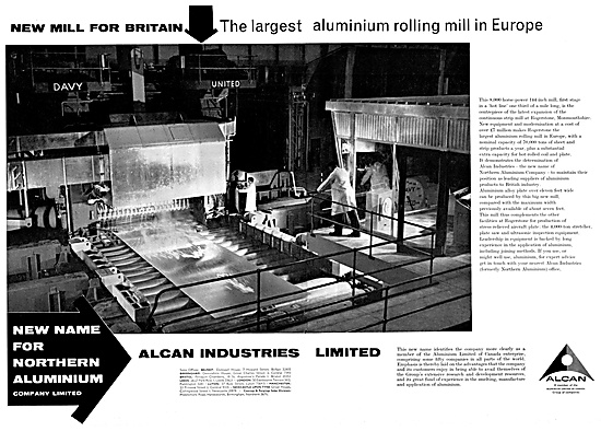 Alcan Industries Aluminium Rolling Mills 1960                    