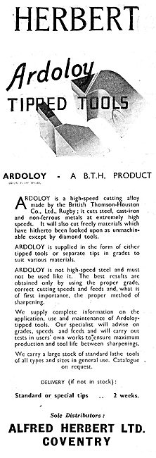 Alfred Herbert Machine Tools                                     