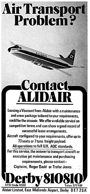 Alidair Leasing  - Alidair Sales, Charter & Maintenance          