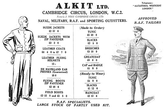 Alkit Naval, Military & Sporting Outfitters                      