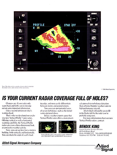 Allied Signal Bendix / King Weather Radar RDS82                  