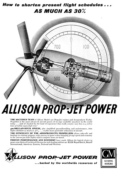 Allison Model 501 Prop-Jet                                       