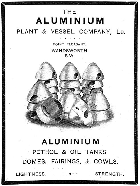 The Aluminium Plant & Vessel Company Ltd -  Fuel Tanks & Fairings