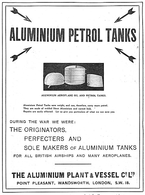 Aluminium Plant & Vessel. Aluminium Petrol Tanks                 