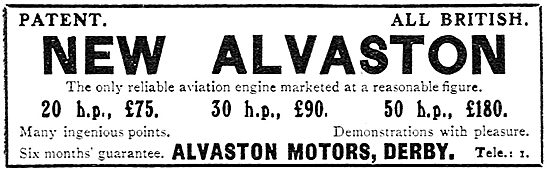 Alvaston Aeroplane Motors - Derby                                