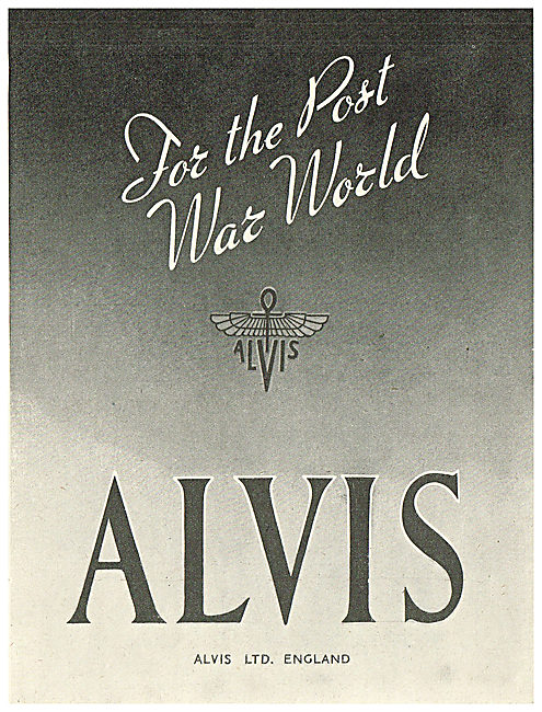 Alvis Aero Engines For The Post War World                        
