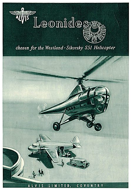 Alvis Leonides - Westland-Sikorsky S51                           