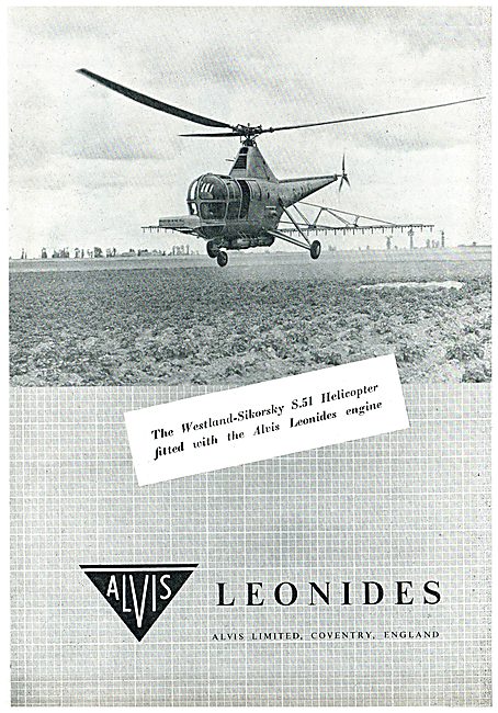Alvis Leonides - Westland-Sikorsky S51                           