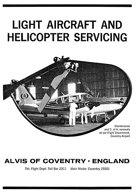 Alvis Of Coventry - Aircraft Overhaul & Maintenance Services     