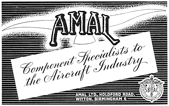 Amal Aircraft Components 1952                                    
