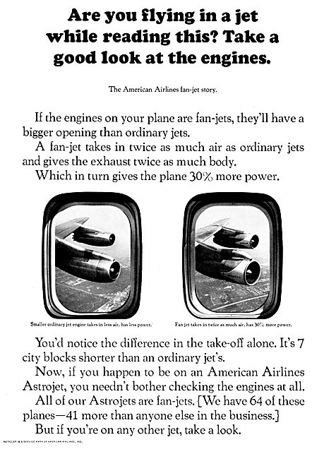 American Airlines Astrojets                                      
