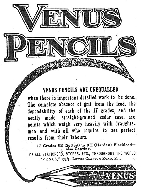 Venus Pencils For Draughtsmen                                    
