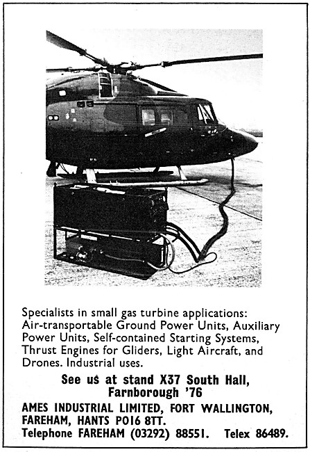 Ames Gas Turbine Engines                                         