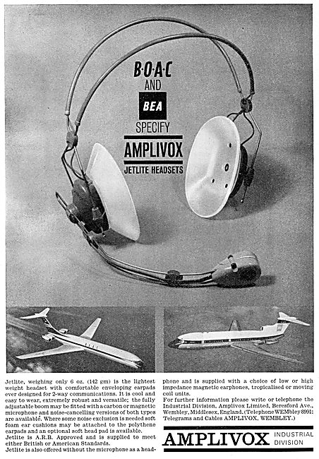 Amplivox JETLITE Headsets                                        