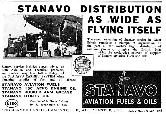 Stanavo Aviation Fuels & Oils                                    