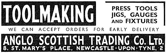 Anglo Scottish Toolmaking: Press Tools, Jigs & Fixtures          