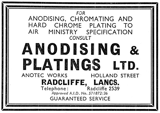 Anodising & Platings - Chromating                                