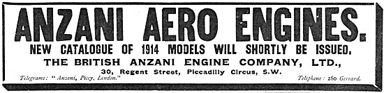 British Anzani Aero Engines                                      