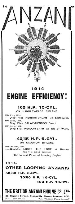 British Anzani Aero Engines                                      