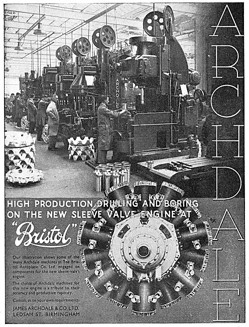 Archdale Machine Tools At Bristol                                