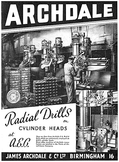 Archdale Radial Drilling Machines                                
