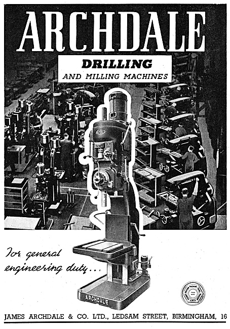 Archdale Drilling & Milliong Machines                            