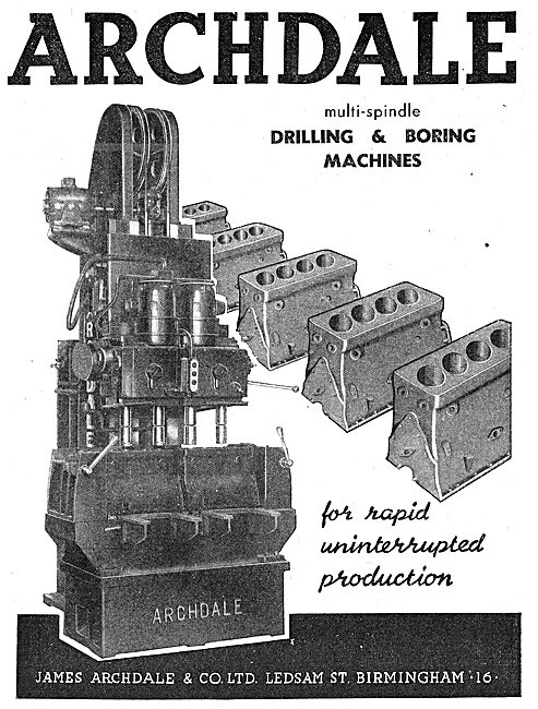 Archdale Manufacturing Machines                                  