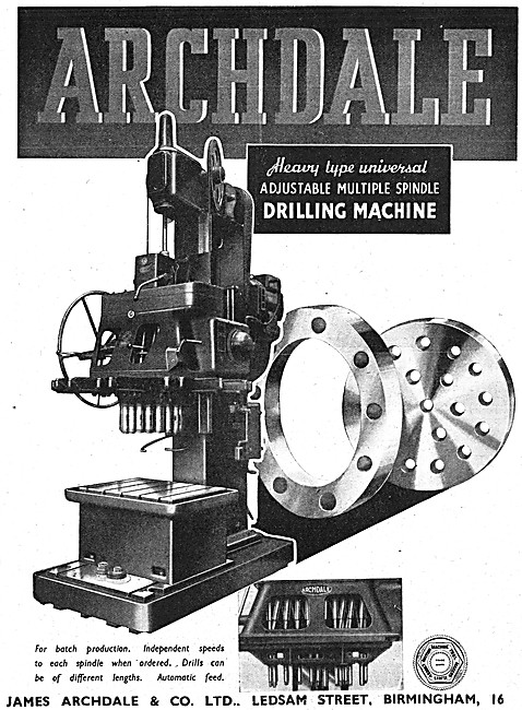 Archdale Multi Spindle Drilling Machine                          