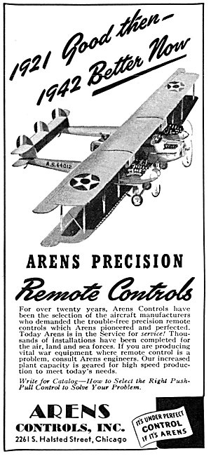 Arens Remote Controls 1942                                       