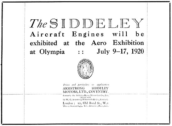 Armstrong Siddeley  Aircraft  Engines                            