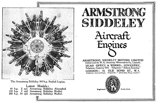 Armstrong Siddeley  Aero Engines                                 