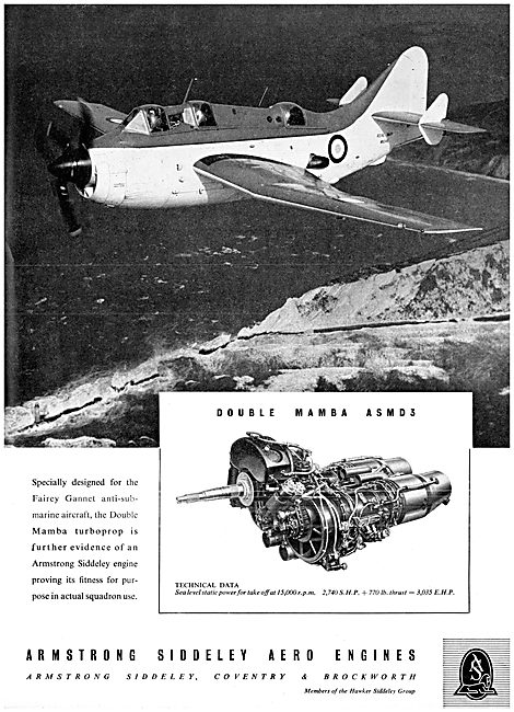 Armstrong Siddeley  Double Mamba                                 